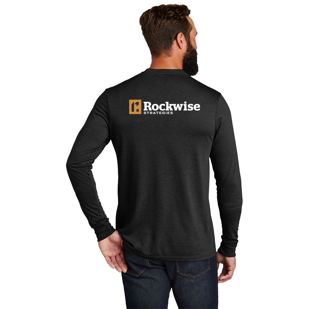 Allmade Men's Tri-Blend Long Sleeve Tee
