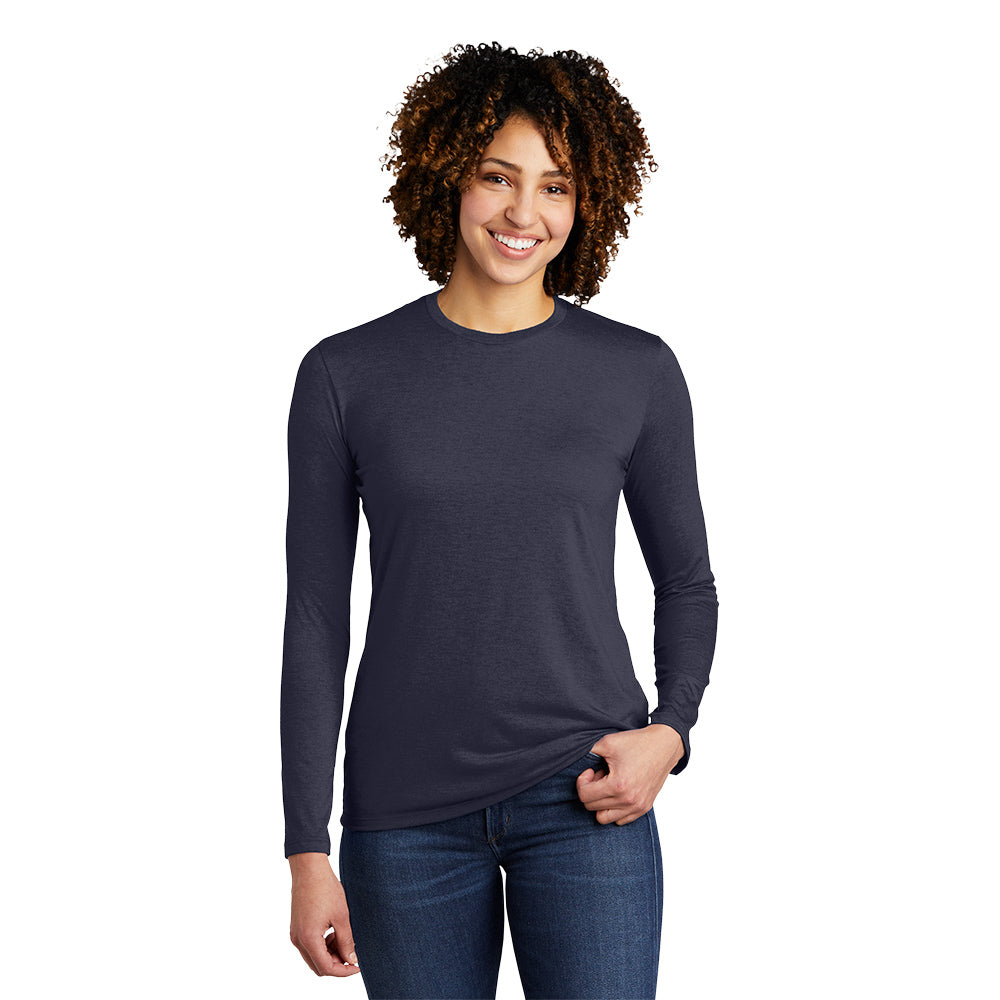Allmade Women's Tri-Blend Long Sleeve Tee