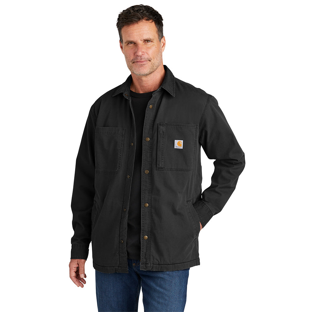 Carhartt® Rugged Flex® Fleece-Lined Shirt Jacket