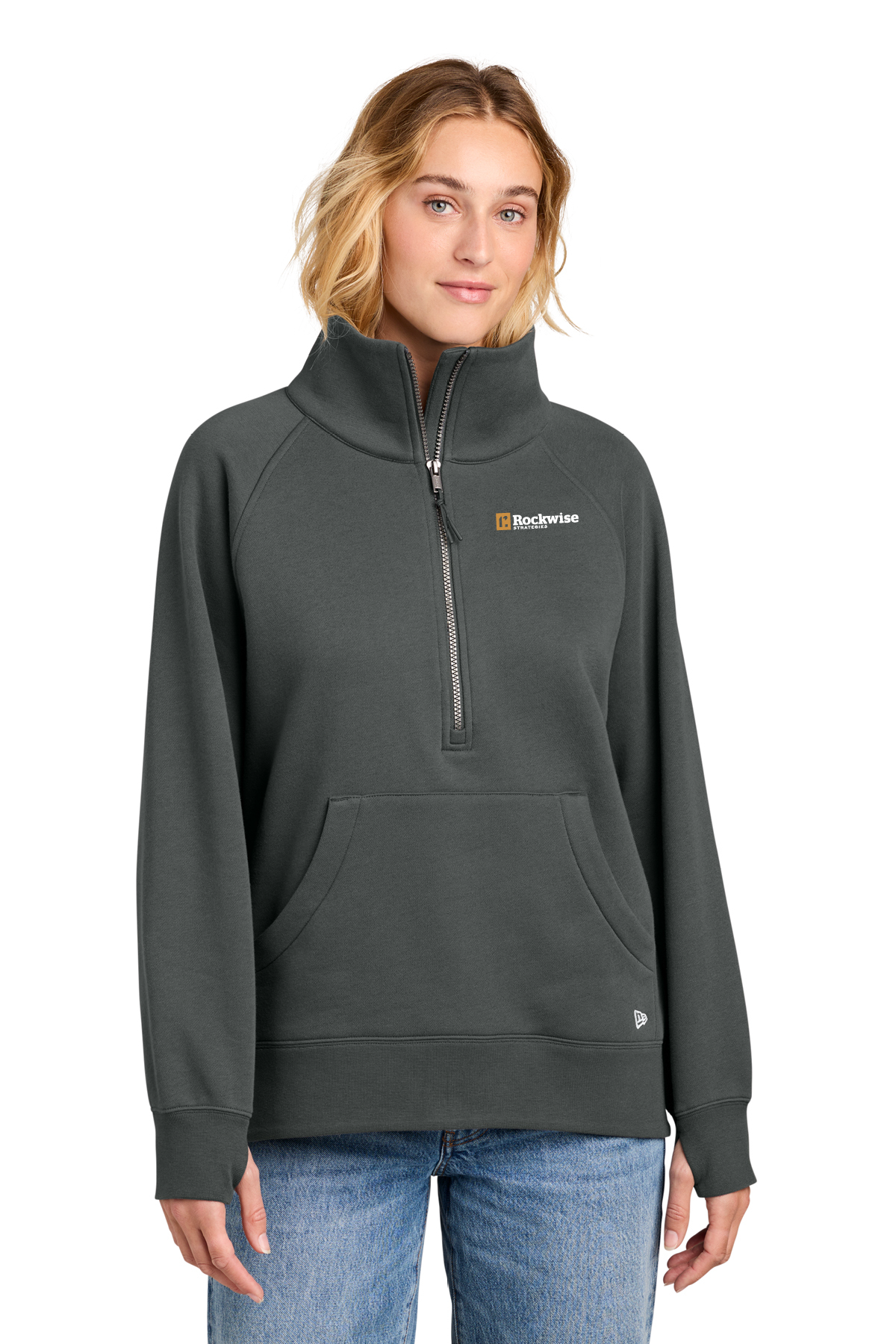 New Era® Women’s Heritage Fleece 1/2-Zip