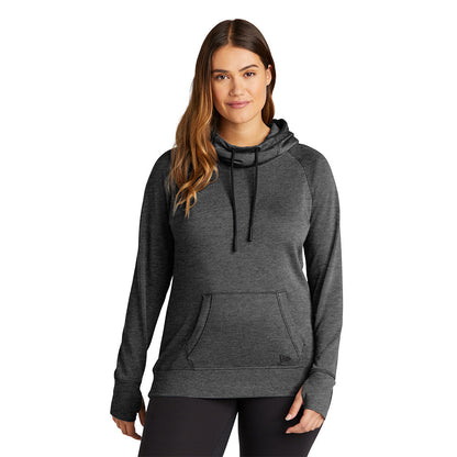 New Era Ladies Tri-Blend Fleece Pullover Hoodie
