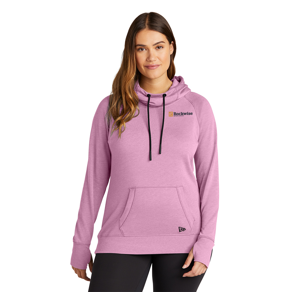 New Era Ladies Tri-Blend Fleece Pullover Hoodie